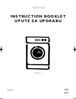 Electrolux EW935S Instruction Book preview