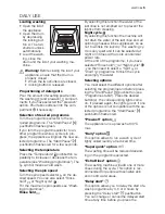 Preview for 5 page of Electrolux EWB 105205 W User Manual