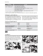 Предварительный просмотр 8 страницы Electrolux EWB 85200 W User Manual