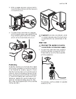 Preview for 19 page of Electrolux EWC 1050 User Manual