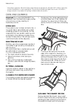 Предварительный просмотр 14 страницы Electrolux EWC 1150 User Manual