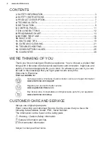 Preview for 2 page of Electrolux EWC 1350 User Manual