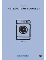 Preview for 1 page of Electrolux EWD 1409 I Instruction Booklet