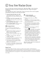 Preview for 4 page of Electrolux EWD 1409 I Instruction Booklet