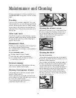 Preview for 20 page of Electrolux EWD 1419 I Instruction Booklet