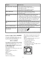 Preview for 23 page of Electrolux EWD 1419 I Instruction Booklet