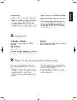 Preview for 5 page of Electrolux EWF 1000 Instruction Booklet