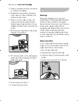 Предварительный просмотр 22 страницы Electrolux EWF 10080 W User Manual