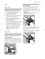 Предварительный просмотр 8 страницы Electrolux EWF 10160 W User Manual