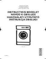 Предварительный просмотр 1 страницы Electrolux EWF 1029 Instruction Booklet