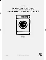 Electrolux EWF 1045 Instruction Booklet preview
