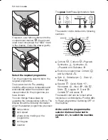 Preview for 10 page of Electrolux EWF 10479 W User Manual