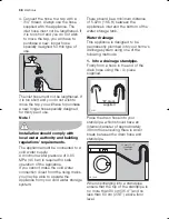 Preview for 38 page of Electrolux EWF 10479 W User Manual