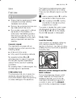 Предварительный просмотр 11 страницы Electrolux EWF 10591 W User Manual