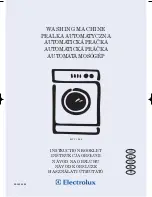 Electrolux EWF 1060 Instruction Booklet предпросмотр