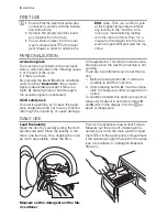 Предварительный просмотр 8 страницы Electrolux EWF 106410 W User Manual