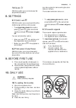 Предварительный просмотр 11 страницы Electrolux EWF 1072EMW User Manual