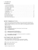 Preview for 2 page of Electrolux EWF 1084 EDW User Manual