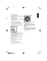 Предварительный просмотр 9 страницы Electrolux EWF 1210 Instruction Booklet