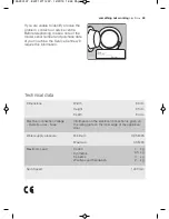 Предварительный просмотр 23 страницы Electrolux EWF 127112 W User Manual