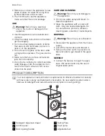 Предварительный просмотр 4 страницы Electrolux EWF 127443 W User Manual