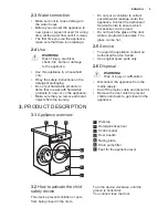 Preview for 5 page of Electrolux EWF 1274EOW User Manual