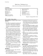 Preview for 2 page of Electrolux EWF 127570W User Manual