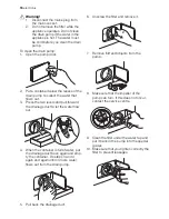 Предварительный просмотр 16 страницы Electrolux EWF 128310 W User Manual