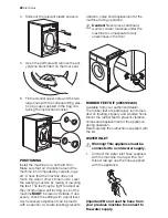 Предварительный просмотр 22 страницы Electrolux EWF 128310 W User Manual