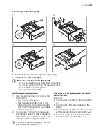 Предварительный просмотр 11 страницы Electrolux EWF 1284 EDW User Manual