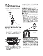 Предварительный просмотр 26 страницы Electrolux EWF 128420 W User Manual