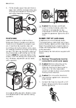 Предварительный просмотр 24 страницы Electrolux EWF 128500 W User Manual