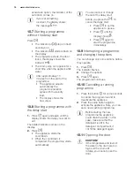 Предварительный просмотр 16 страницы Electrolux EWF 1287 HDW User Manual