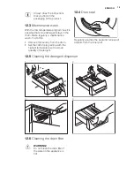 Предварительный просмотр 19 страницы Electrolux EWF 1287 HDW User Manual