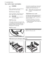 Preview for 18 page of Electrolux EWF 1408 MEW User Manual