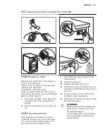 Preview for 21 page of Electrolux EWF 1408 MEW User Manual