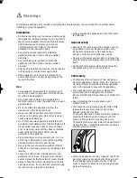 Preview for 3 page of Electrolux EWF 1410 Operating Instructions Manual