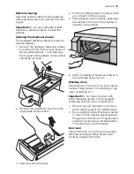 Предварительный просмотр 15 страницы Electrolux EWF 14591 W User Manual