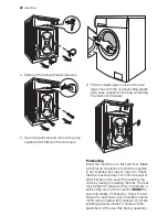 Предварительный просмотр 22 страницы Electrolux EWF 14592 W User Manual