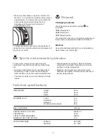 Предварительный просмотр 4 страницы Electrolux EWF 1470 Instruction Booklet