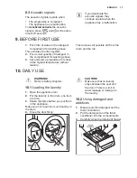 Предварительный просмотр 13 страницы Electrolux EWF 1476 GDW User Manual