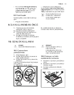 Предварительный просмотр 39 страницы Electrolux EWF 1476 GDW User Manual