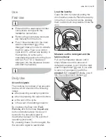 Предварительный просмотр 9 страницы Electrolux EWF 14781 W User Manual