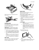 Предварительный просмотр 17 страницы Electrolux EWF 148317 W User Manual