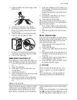 Предварительный просмотр 19 страницы Electrolux EWF 148317 W User Manual