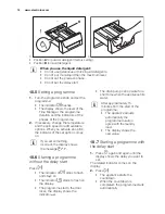 Предварительный просмотр 14 страницы Electrolux ewf 1484 edw User Manual