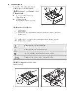 Предварительный просмотр 36 страницы Electrolux ewf 1484 edw User Manual