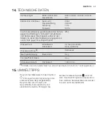 Preview for 47 page of Electrolux ewf 1484 edw User Manual