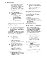 Предварительный просмотр 14 страницы Electrolux EWF 1484BW User Manual