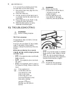 Предварительный просмотр 20 страницы Electrolux EWF 1484BW User Manual